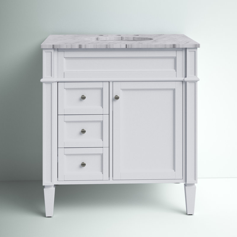 Mercury Row® Bradyn 32'' Freestanding Single Bathroom Vanity with